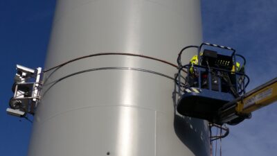 BCAS Wind Mk 8.2 installation at wind farm in EU